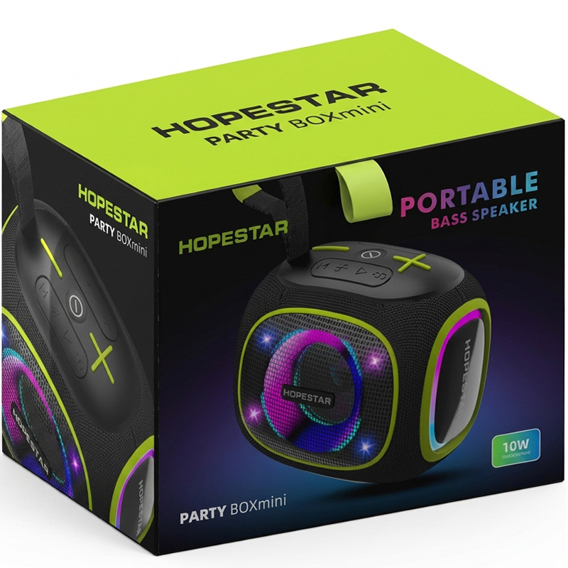Bluetooth колонка Hopestar PartyBox mini 10W, Black 2, купити оптом з доставкою
