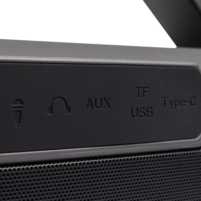Уцінка Bluetooth Колонка Amaya ASP-150 Two-person 150W + два мікрофона, Пошкоджена упаковка / Black 3, купити оптом з доставкою