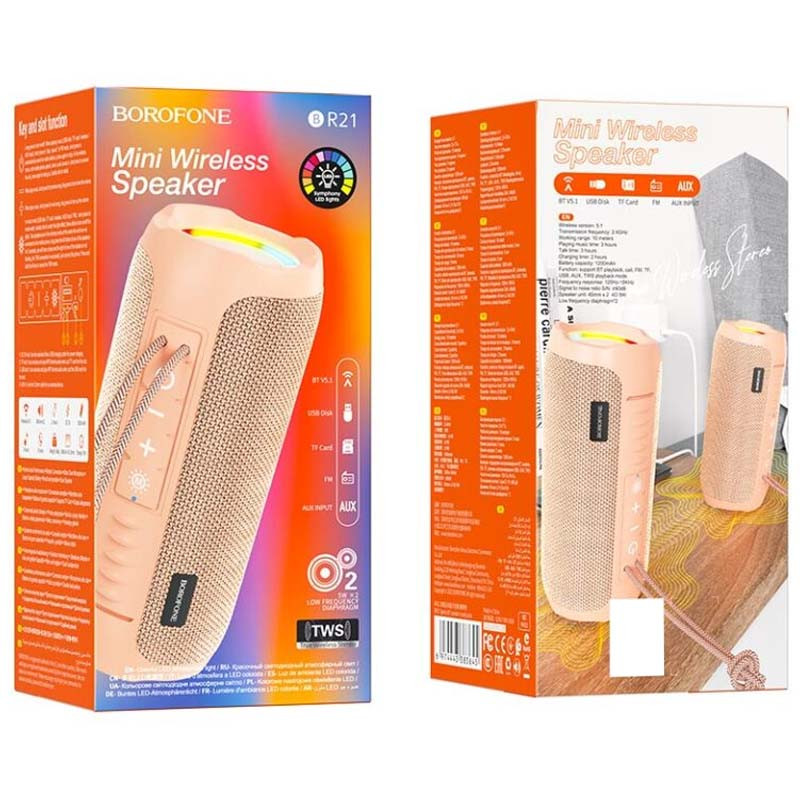 Bluetooth Колонка Borofone BR21 на картинке №2