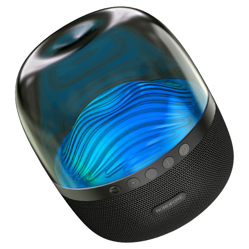 Bluetooth Колонка Borofone BP8 Glazed colorful luminous на картинке №2