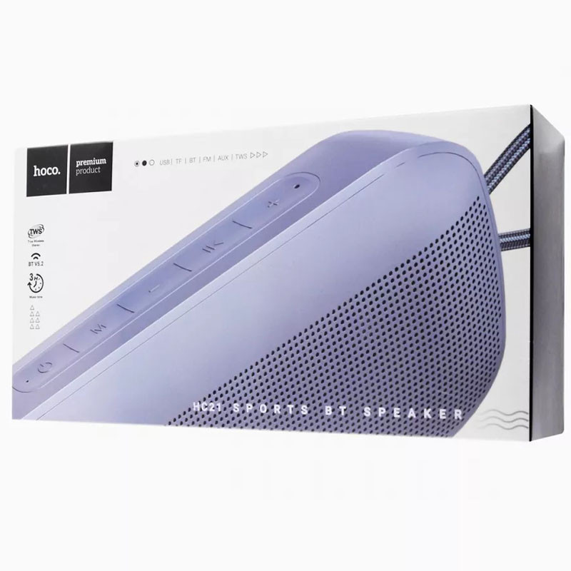 Bluetooth Колонка Hoco HC21 Shadow sports смотреть фото №4