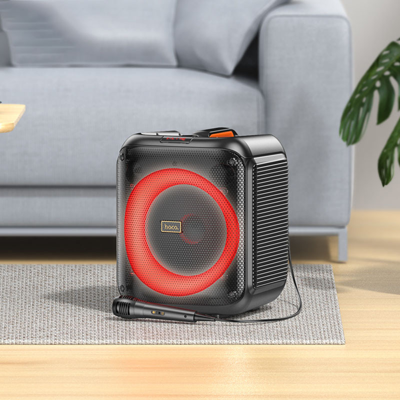 Bluetooth колонка Hoco HA1 Graceful outdoor с микрофоном смотреть фото №7