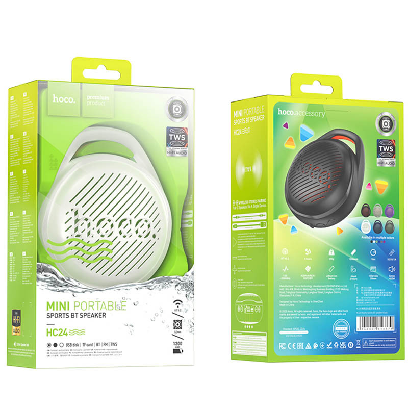 Bluetooth Колонка Hoco HC24 Hearty sports на картинке №3