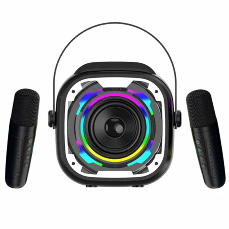Bluetooth колонка V11 + два микрофона на картинке №4