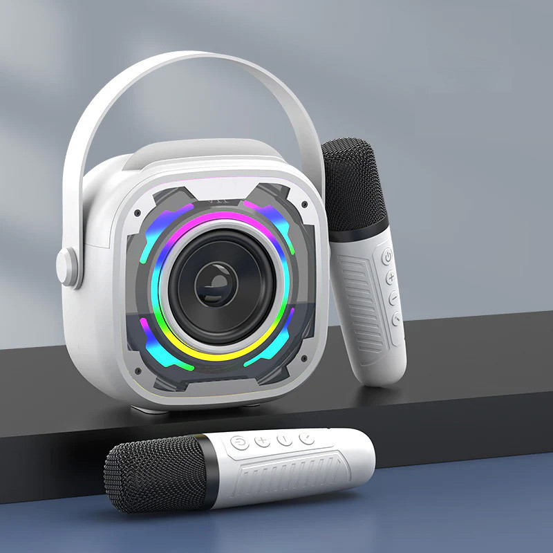 Bluetooth колонка V11 + 2 микрофона на картинке №3