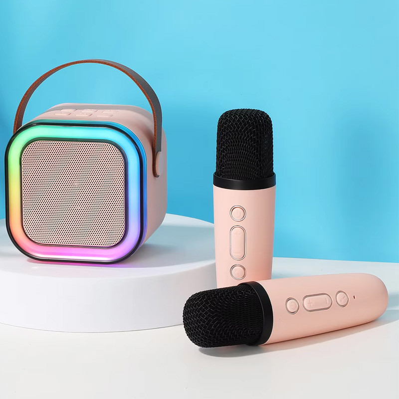 Bluetooth колонка K12 + 2 микрофона на картинке №2