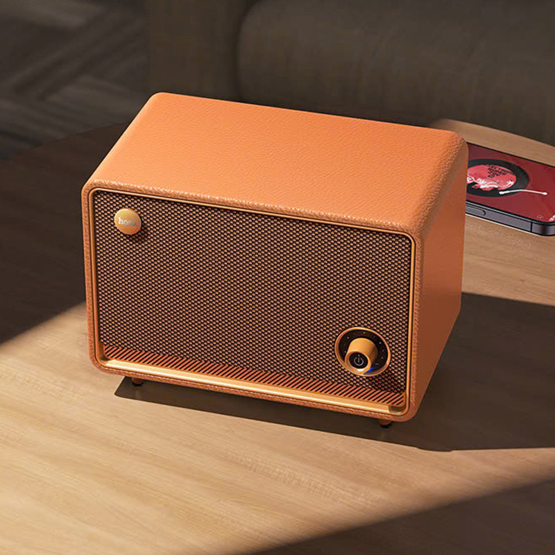 Bluetooth Колонка Hoco BS65 Pearl Retro на картинке №3