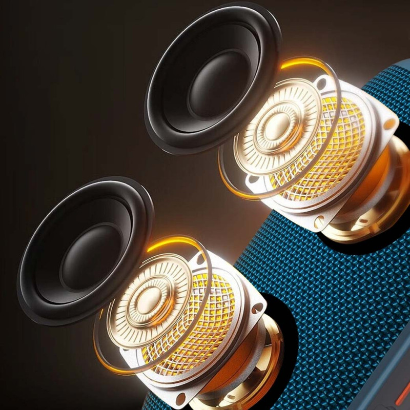 Bluetooth Колонка WIWU H6 Thunder Wireless Speaker на картинке №5