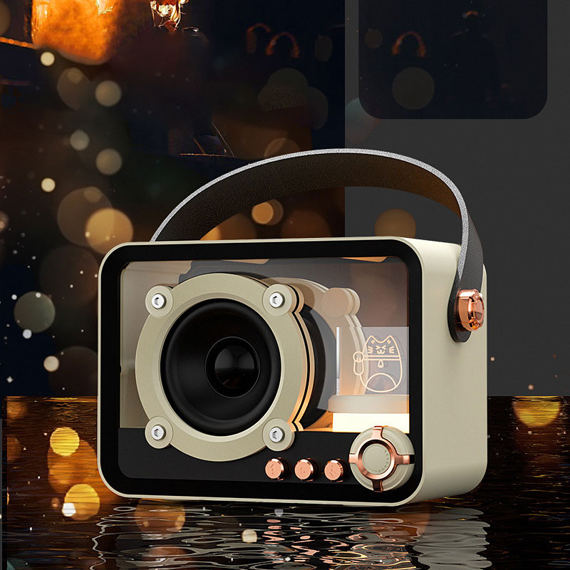 Bluetooth колонка QD05 Retro Style на малюнкі №3