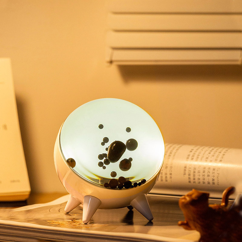 Музыкальная ритмичная декоративная лампа CLT-002 с феррожидкостью на картинке №7