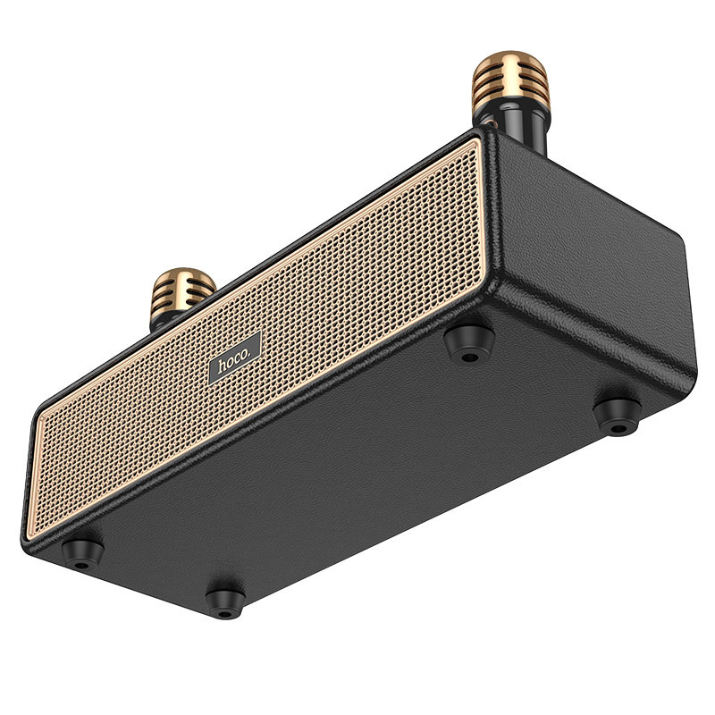 Bluetooth Колонка Hoco BS63 Graceful + два микрофона на картинке №4