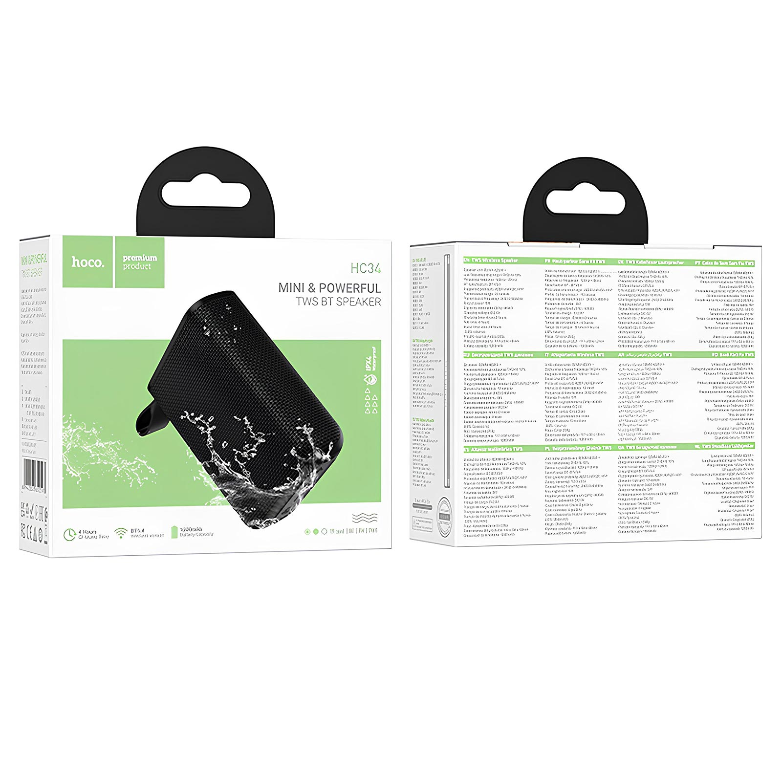 Bluetooth Колонка Hoco HC34 Star, Black 2, купити оптом з доставкою