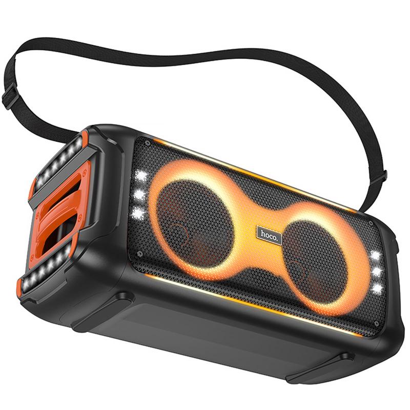 Bluetooth колонка Hoco HA9 Kayman + два микрофона на картинке №3