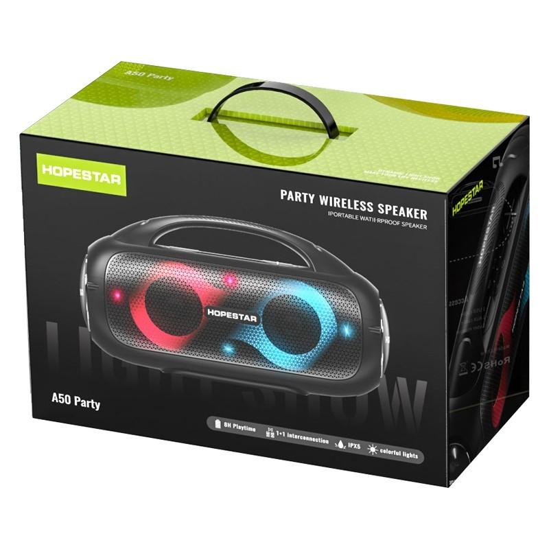 Bluetooth колонка Hopestar A50 Party 80W на картинке №4