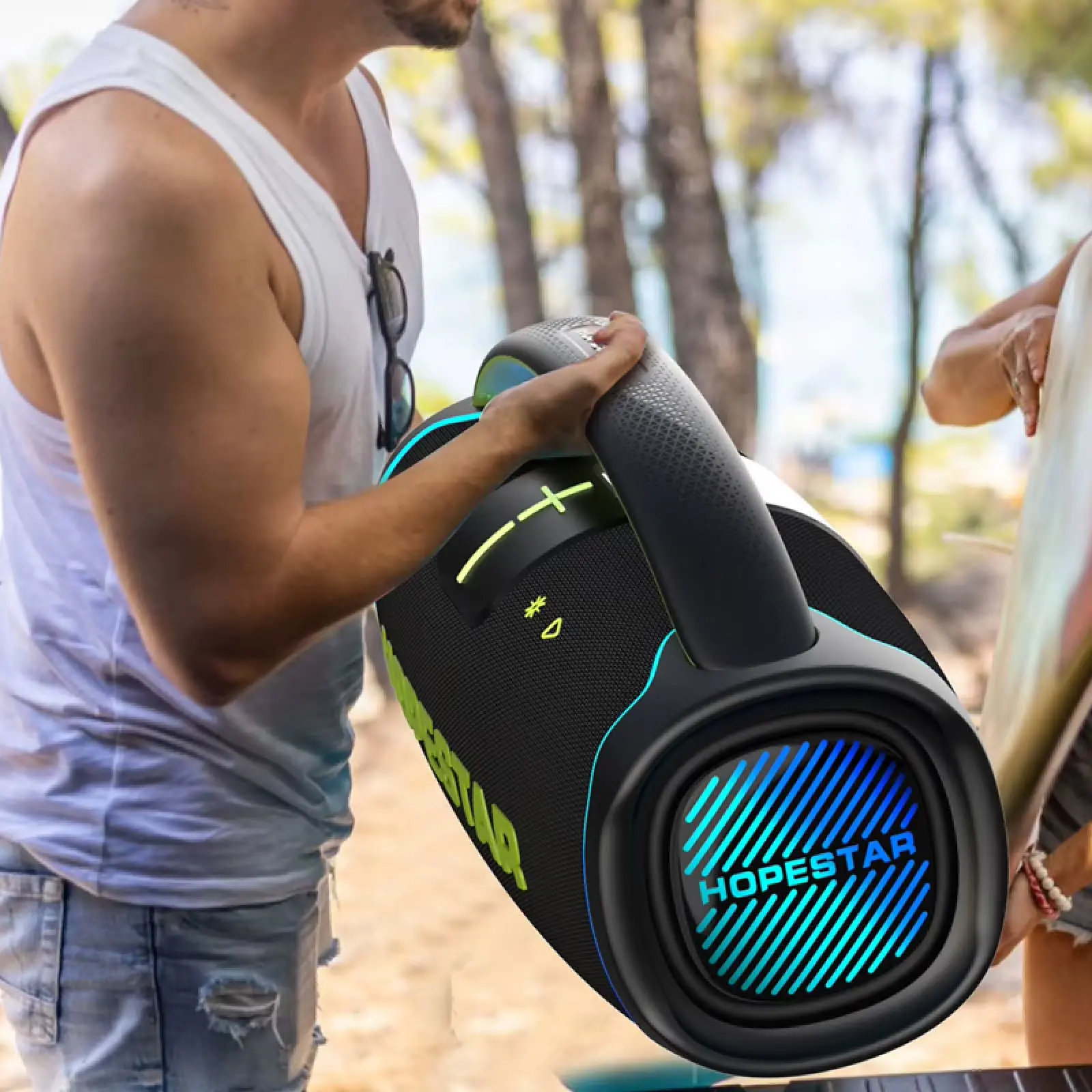 Bluetooth колонка Hopestar A65 300W, Black 3, купить оптом с доставкой