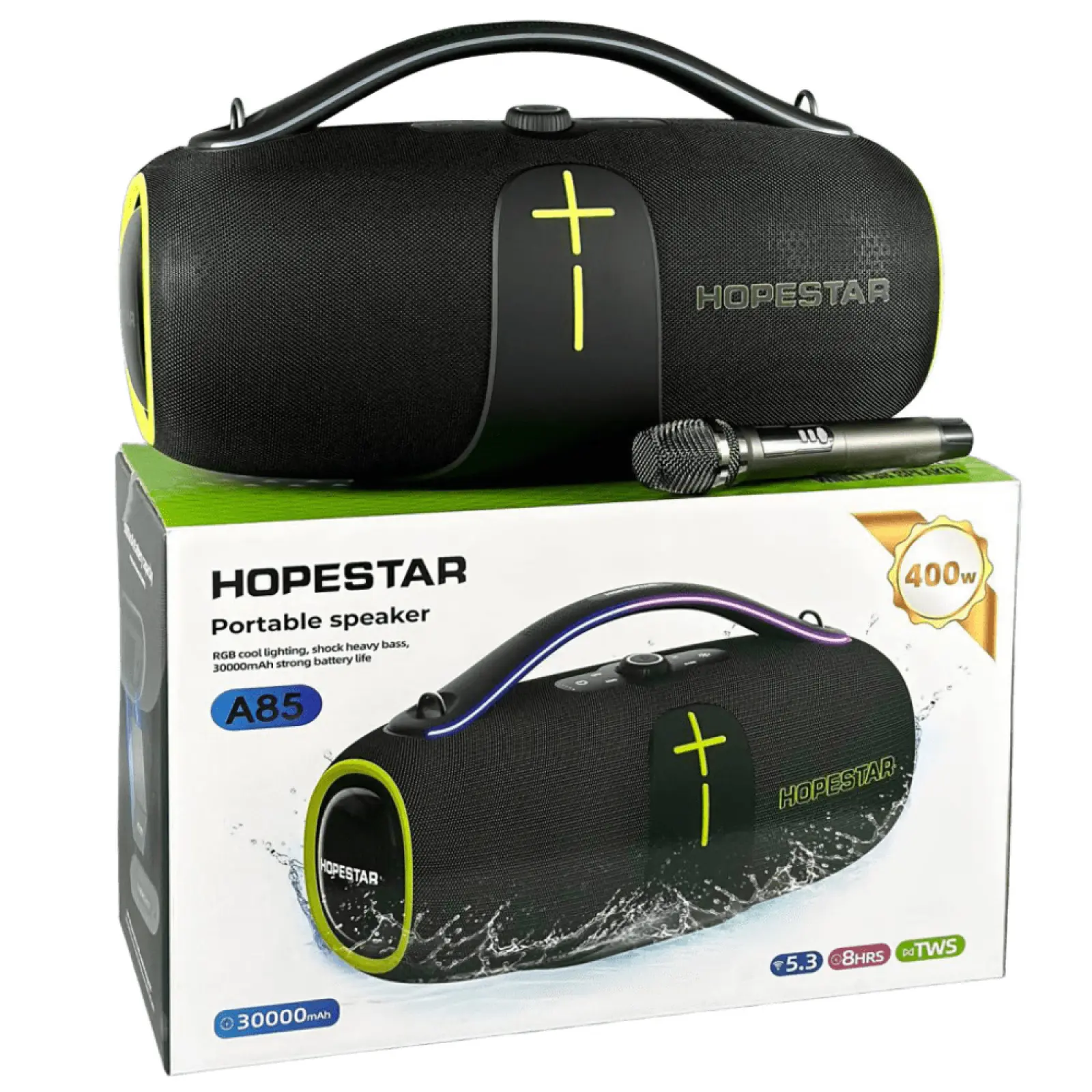 Bluetooth колонка Hopestar A85 400W, Black 5, купить оптом с доставкой