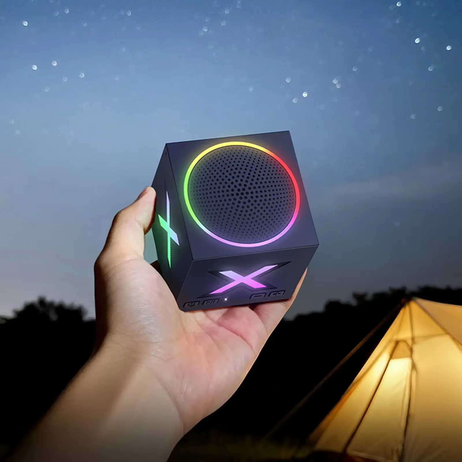 Bluetooth Колонка Borofone BR101 Rubik sports, Blue 2, купить оптом с доставкой