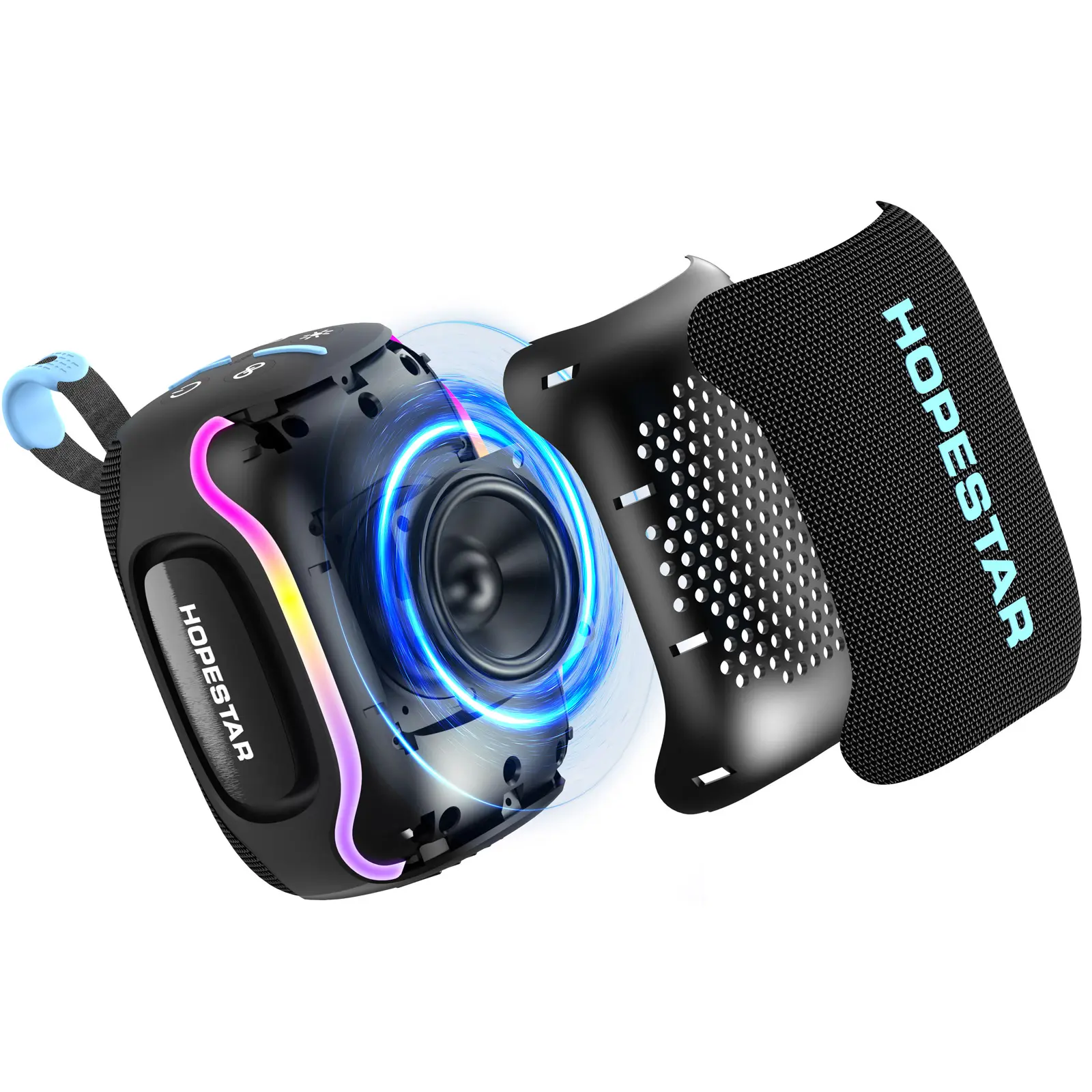 Bluetooth колонка Hopestar H73 mini 15W, Black 1, купити оптом з доставкою