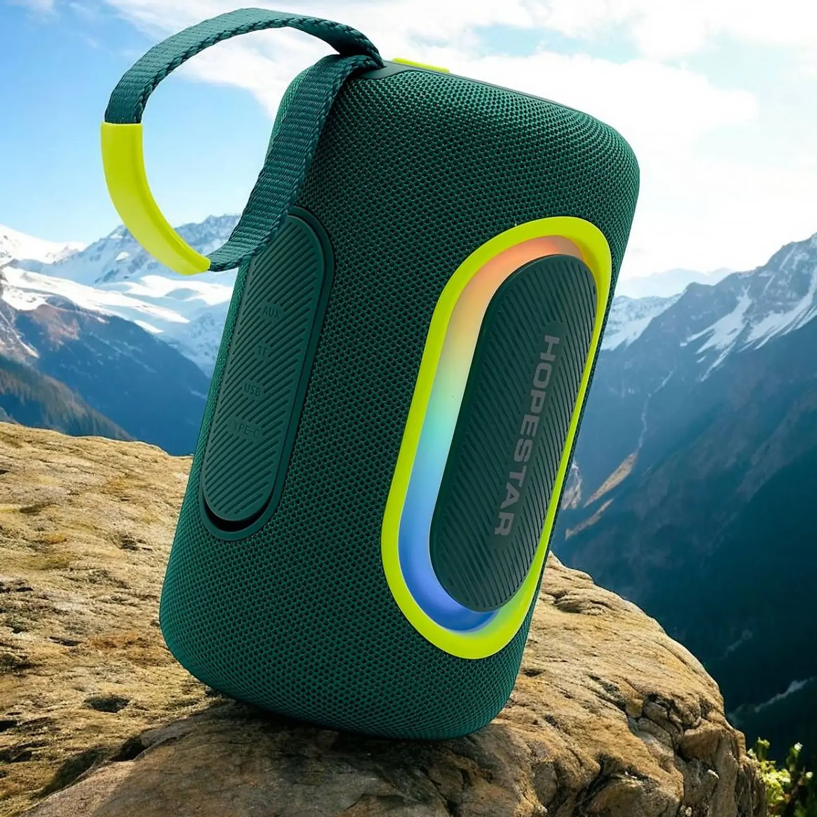 Bluetooth колонка Hopestar P69 20W, Green 5, купить оптом с доставкой