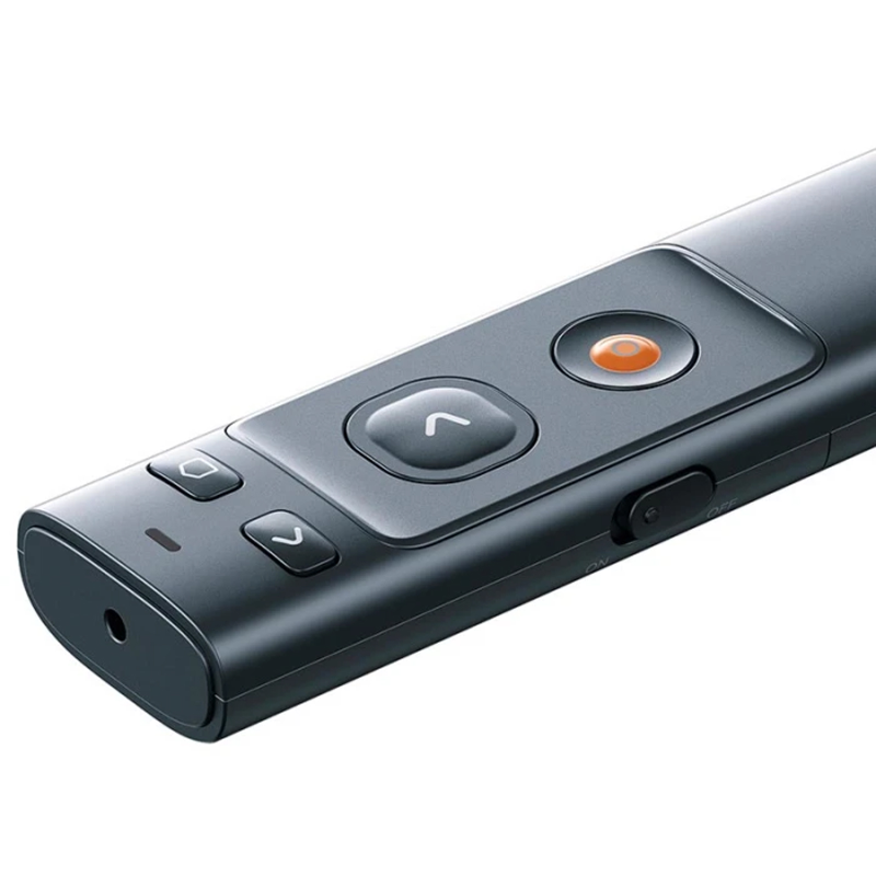Лазерна указка Baseus Orange Dot Wireless Presenter (Red Laser) (WKCD), Grey 1, купити оптом з доставкою