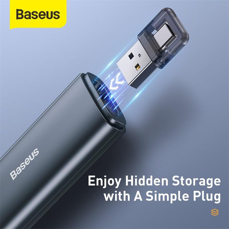 Лазерна указка Baseus Orange Dot Wireless Presenter (Red Laser) (ACFYB-0), Grey 4, купити оптом з доставкою
