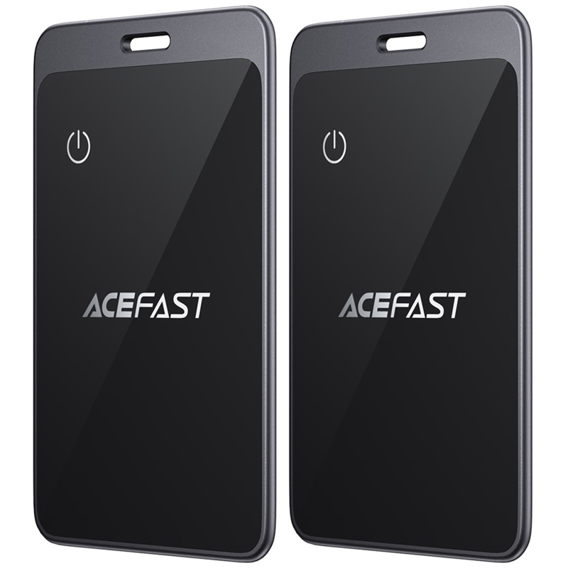 Трекер Acefast S3 Metal Card 100 mAh (2ps), купить оптом с доставкой
