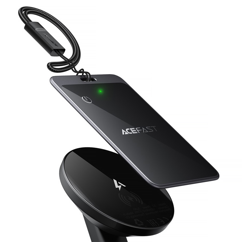 Трекер Acefast S3 Metal Card 100 mAh (2ps), Gray 4, купить оптом с доставкой