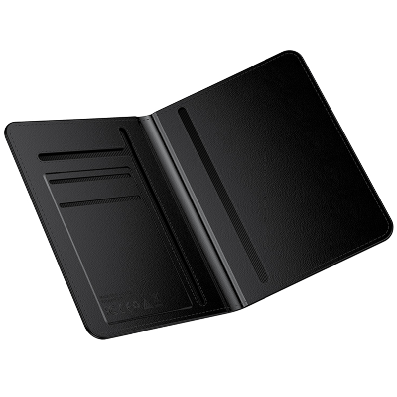 Трекер Hoco E91G Tiger обкладинка паспорту + БЗП 100 mAh, Black 5, купити оптом з доставкою