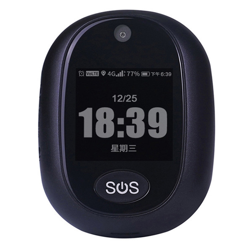 Трекер GPS V45 Tracker Pendant with display SIM (4GLTE with 2GGSM fallback) 600mAh на малюнкі №1