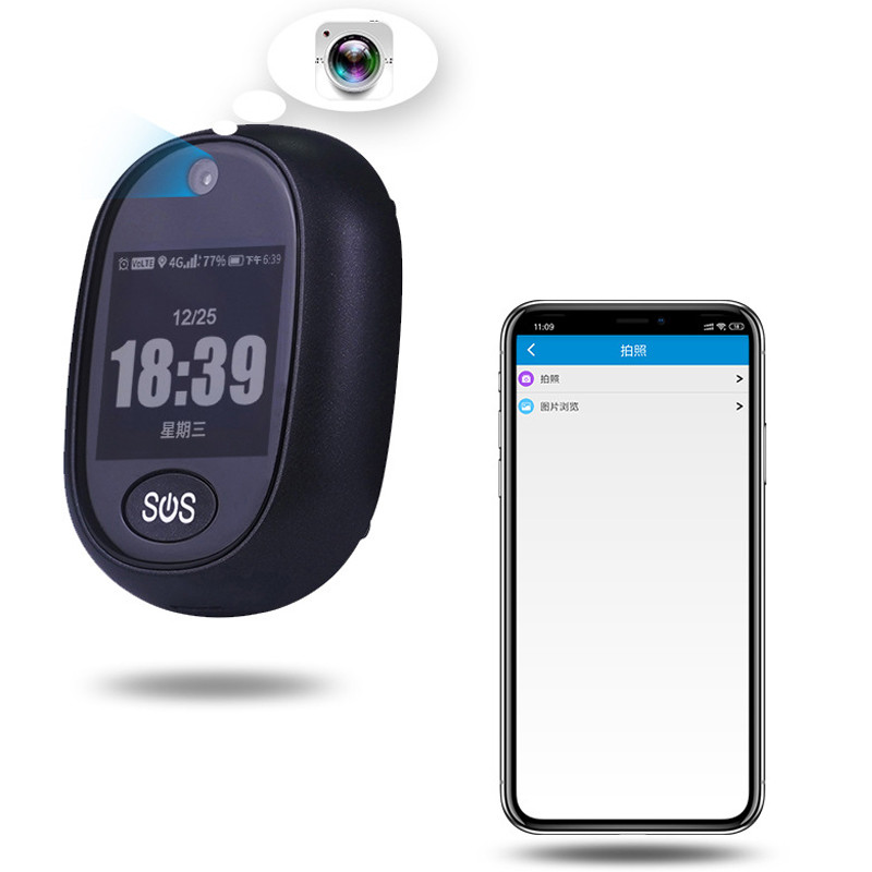 Трекер GPS V45 Tracker Pendant with display SIM (4GLTE with 2GGSM fallback) 600mAh на малюнкі №4