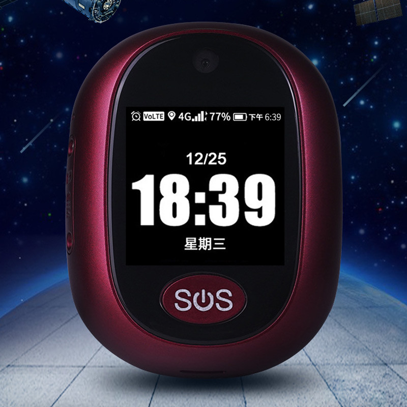 Трекер GPS V45 Tracker Pendant with display SIM (4GLTE with 2GGSM fallback) 600mAh на малюнкі №2