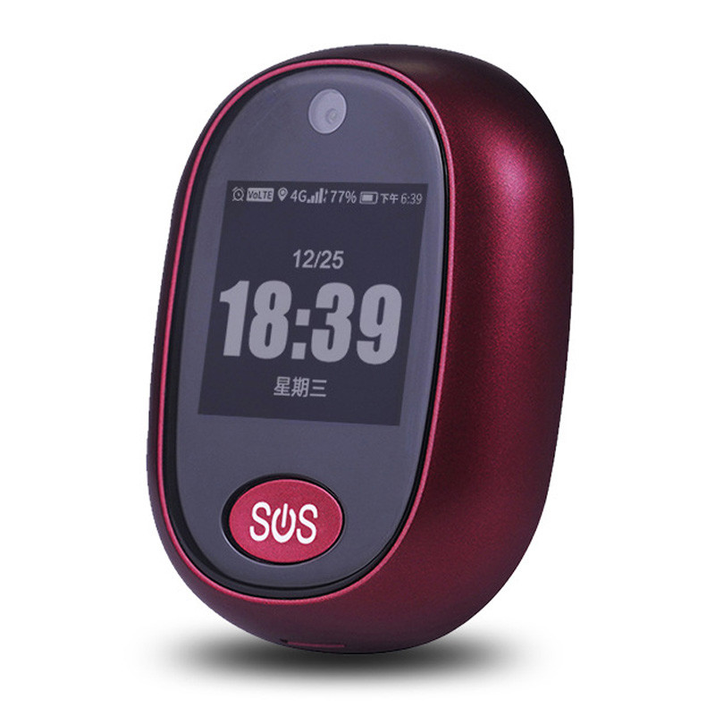 Трекер GPS V45 Tracker Pendant with display SIM (4GLTE with 2GGSM fallback) 600mAh на малюнкі №3