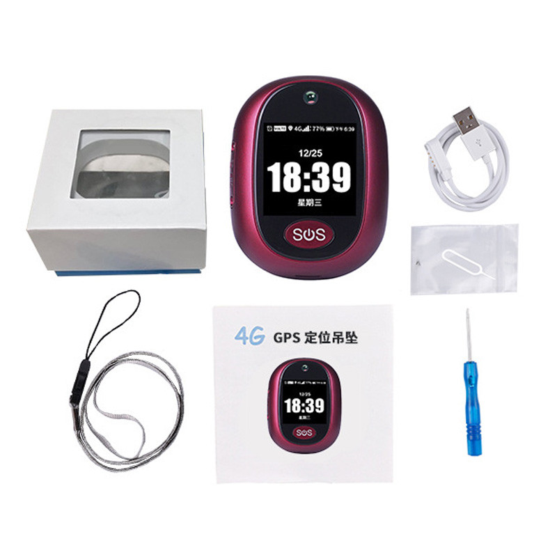 Трекер GPS V45 Tracker Pendant with display SIM (4GLTE with 2GGSM fallback) 600mAh на малюнкі №4