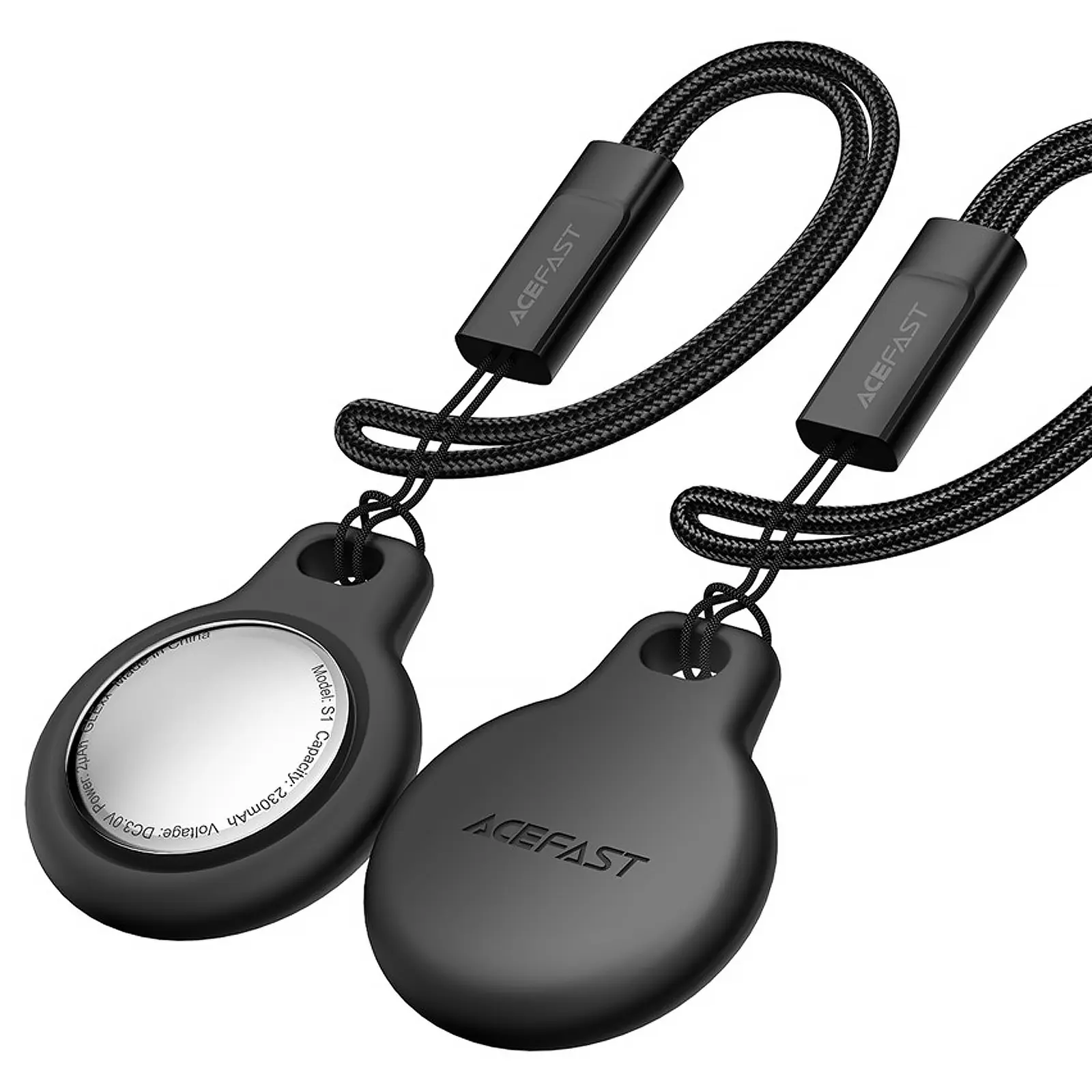 Трекер Acefast S1 Findy 230 mAh, Black 2, купить оптом с доставкой