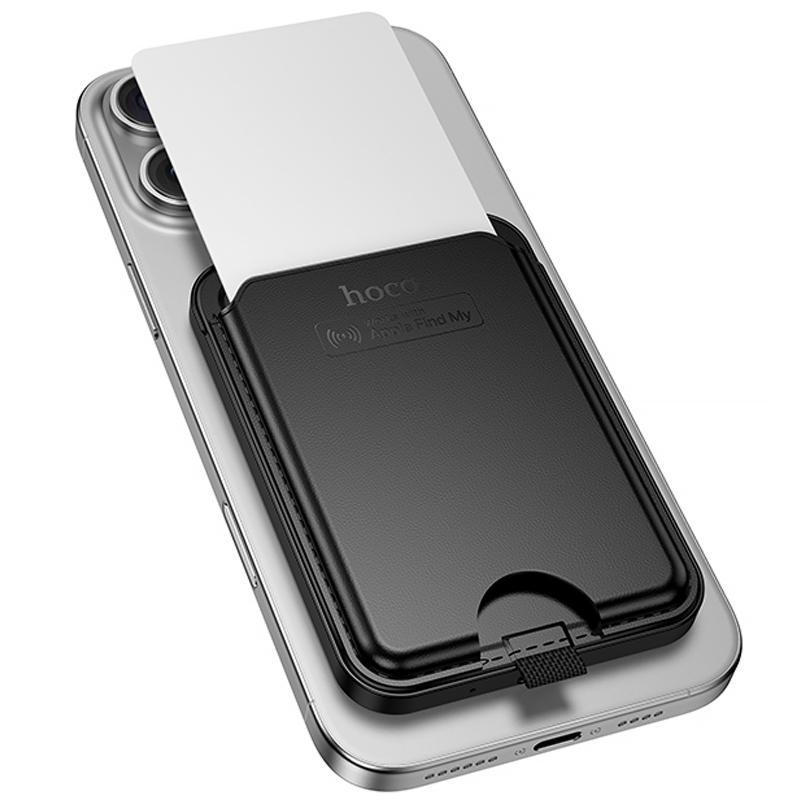 Кардхолдер магнітний Hoco E91I Tiger з трекером 120 mAh на малюнкі №4