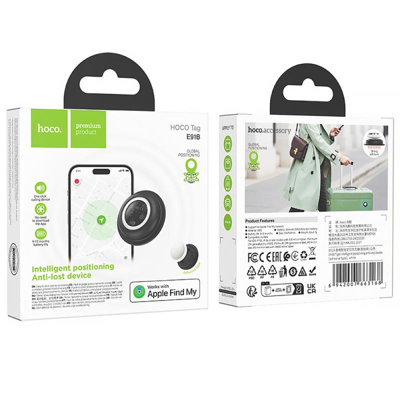 Трекер Hoco E91B Tiger (клейкая основа) 230 mAh на малюнкі №6