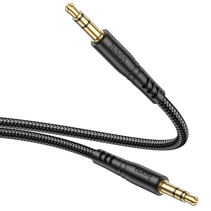Аудіо кабель Aux Hoco UPA24 Smooth (1m) дивитися фото №3