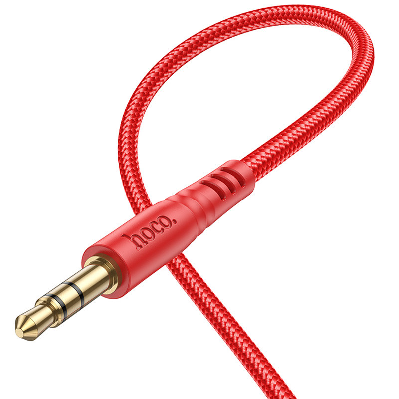 Аудіо кабель Aux Hoco UPA24 Smooth (1m) дивитися фото №2