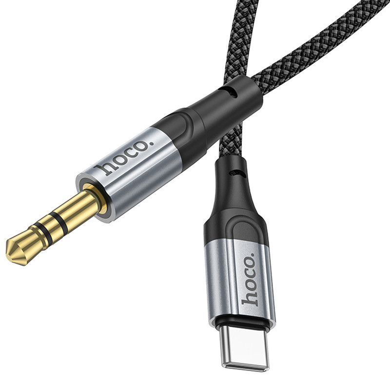 Аудіо кабель Aux Hoco UPA26 Fresh Type-C to 3.5mm (1m) дивитися фото №4