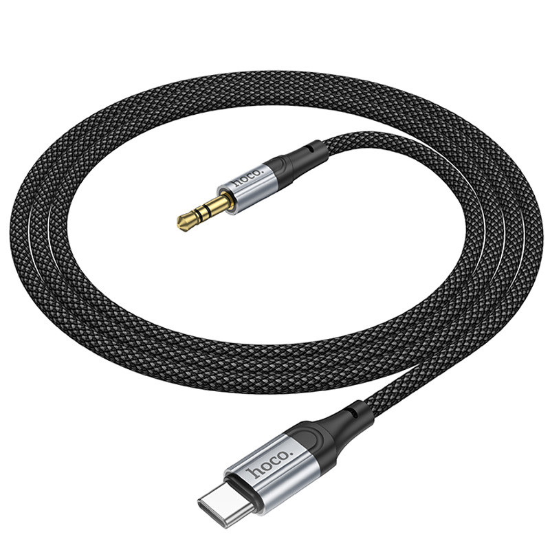 Аудіо кабель Aux Hoco UPA26 Fresh Type-C to 3.5mm (1m) дивитися фото №5