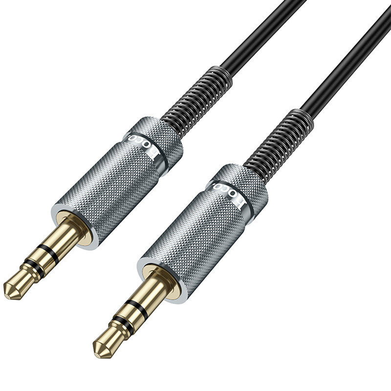 Аудіо кабель Aux Hoco UPA31 Cindy spring (3m) на малюнкі №3