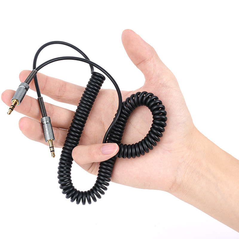 Аудіо кабель Aux Hoco UPA31 Cindy spring (3m) на малюнкі №5