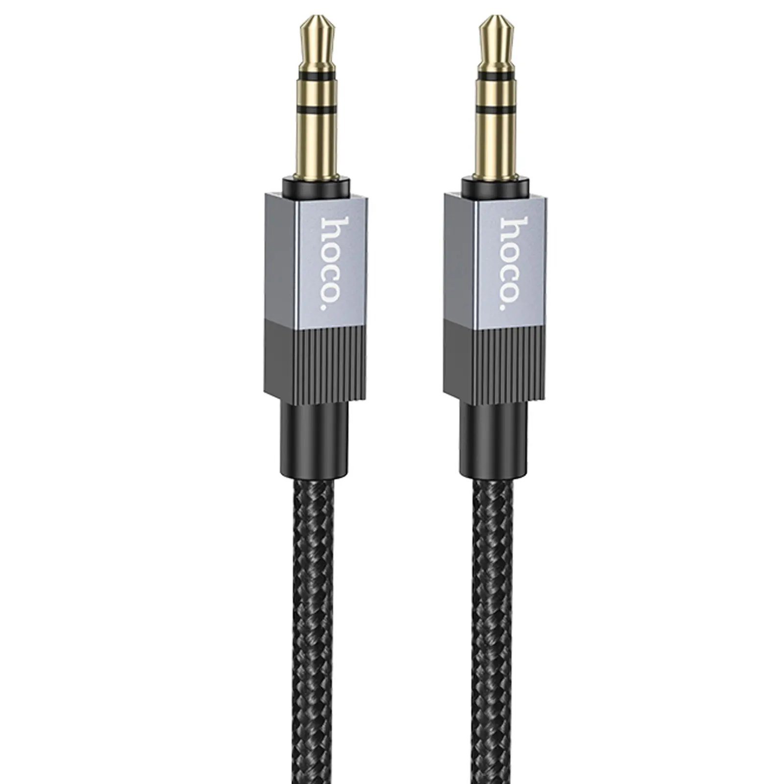 Аудио кабель Aux Hoco UPA32 Clever (1m), Black, купить оптом с доставкой