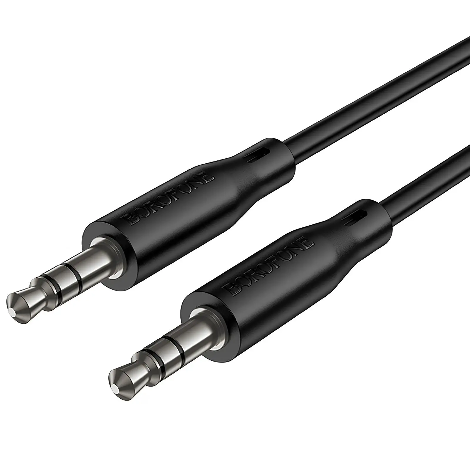Аудіо кабель Aux Borofone BL26 Standard (1m), Black 1, купити оптом з доставкою