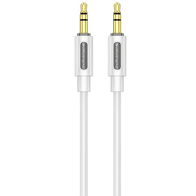 Аудіо кабель Aux Borofone BL20 True sound silicone (1m) на малюнкі №4