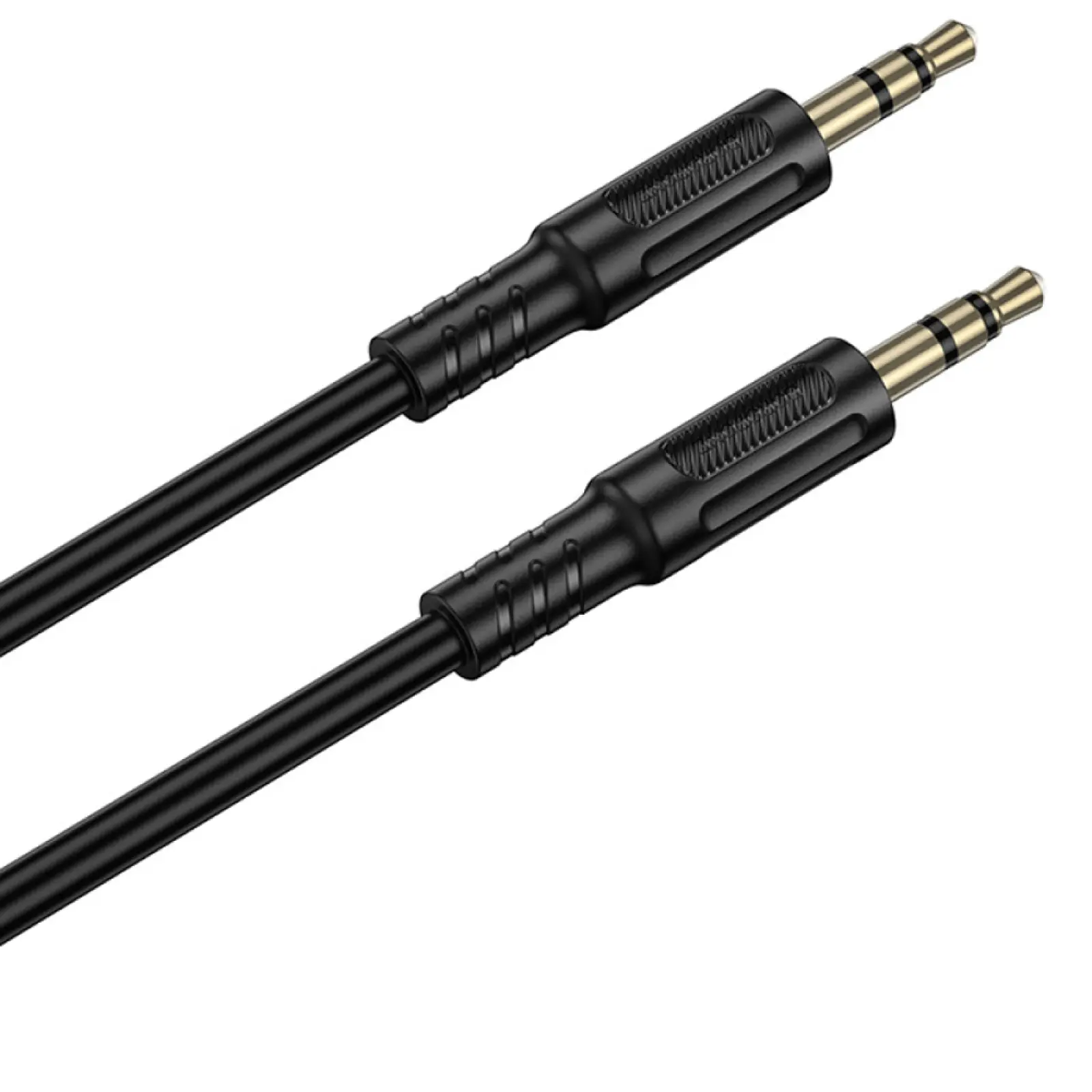 Аудио кабель Aux Borofone BL25 Nice (1m), Black 2, купить оптом с доставкой