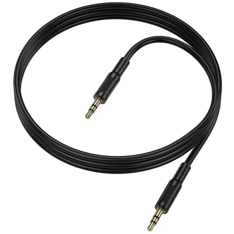 Аудио кабель Aux Borofone BL25 Nice (1m), Black 5, купить оптом с доставкой