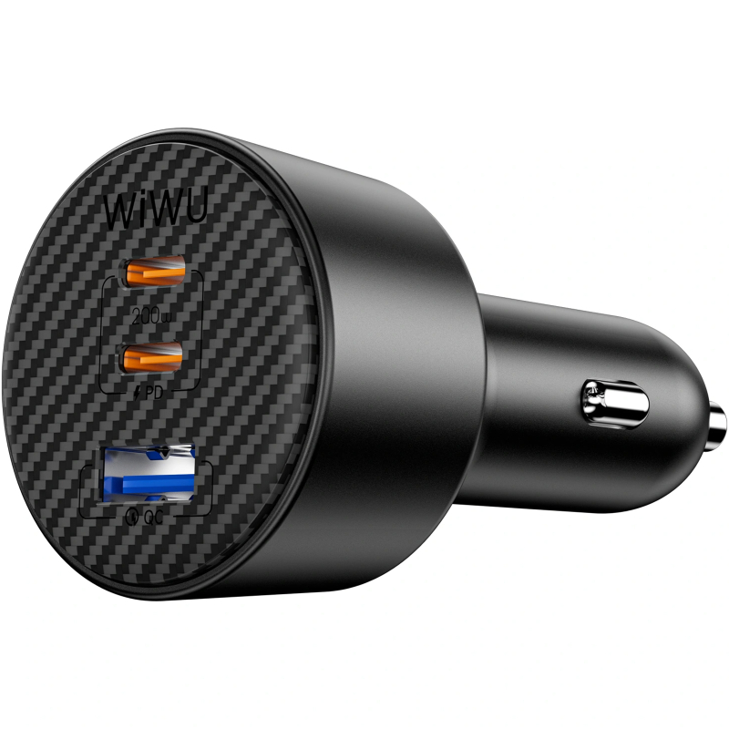 АЗП WIWU CC026 Warriors PD200W+QC3.0 (1USB-A/2C) на малюнкі №3