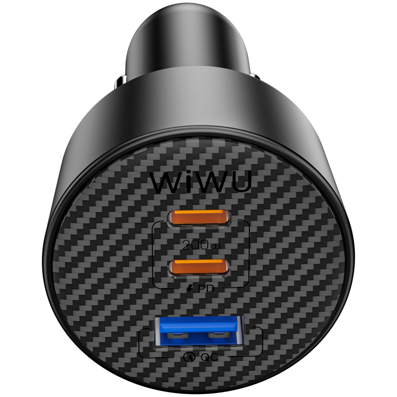 АЗП WIWU CC026 Warriors PD200W+QC3.0 (1USB-A/2C) на малюнкі №6