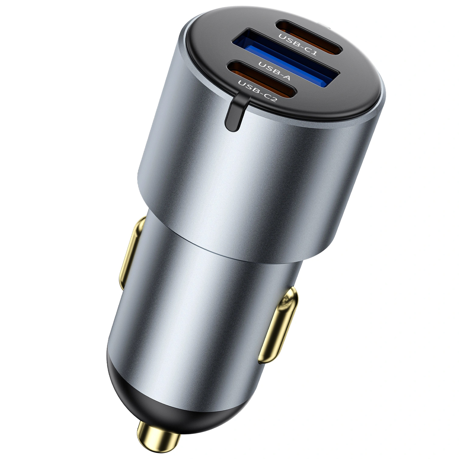 АЗУ WIWU CC032 Nano Pro PD60W+QC3.0 (1USB-A/2C), Gray 3, купить оптом с доставкой